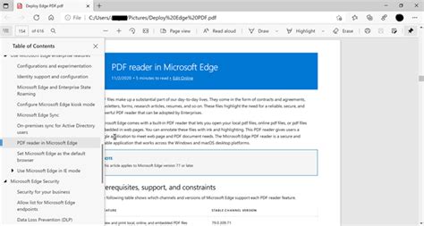 dgepdf.in login|How to Use Microsoft Edge PDF Reader .